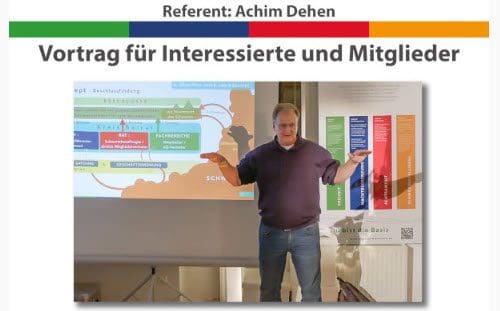 Vortrag: Basisdemokratie – einfach machen, Referent: Achim Dehen, dieBasis KV Würzburg