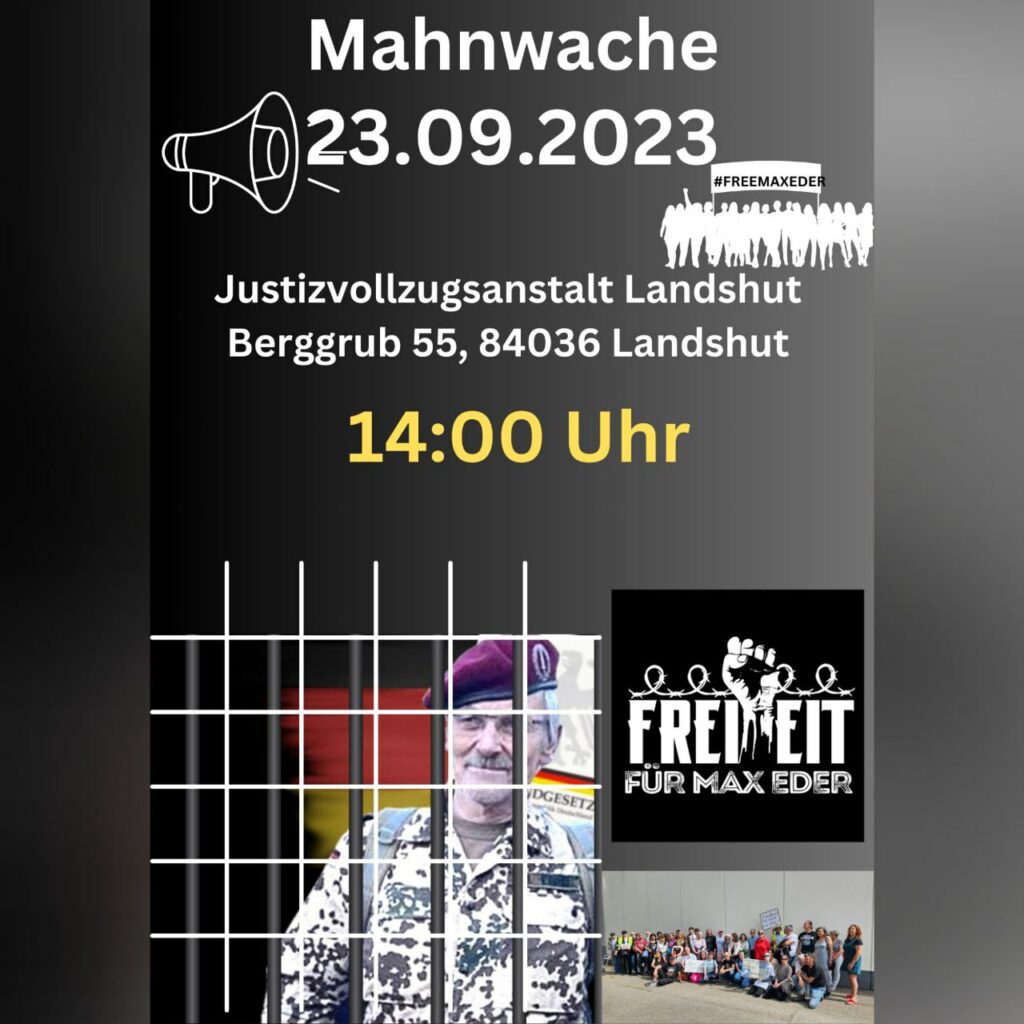Max Eder Mahnwache 23082023